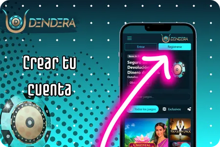 Crear cuenta Dendera Casino